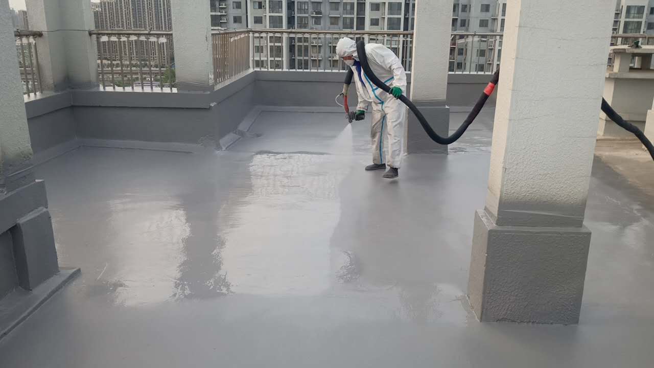 聚脲噴涂屋頂防水